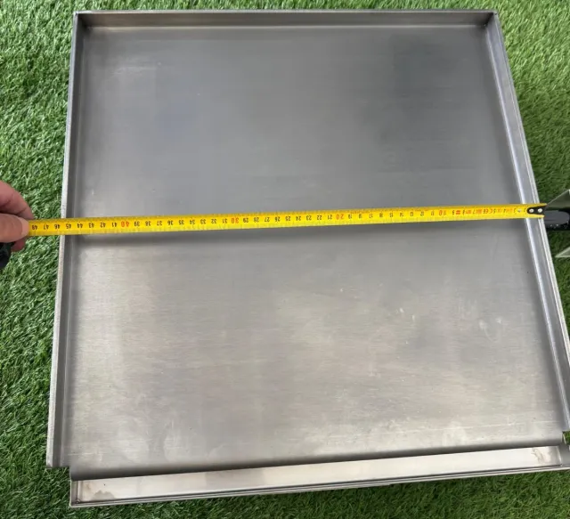 Plancha de gas profesional.