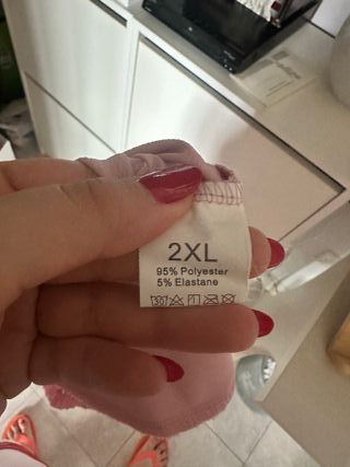 Pantaloni donna rosa