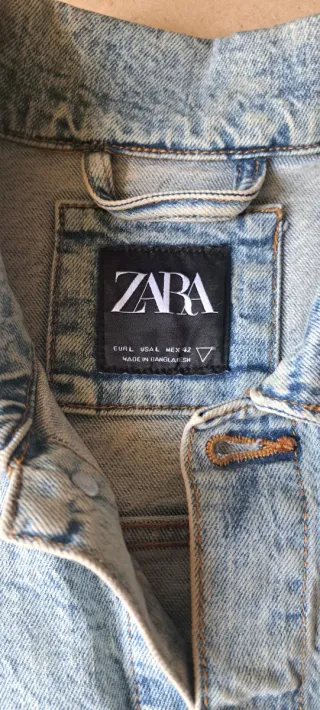 Giubbino uomo Zara blu