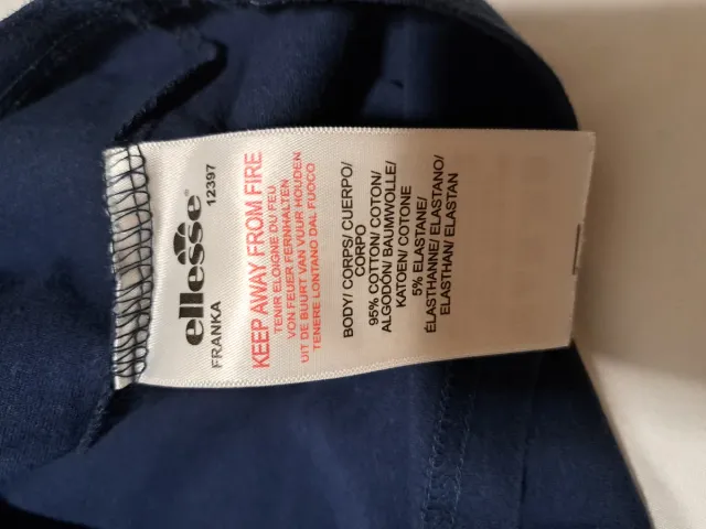 Camiseta Ellesse Blanca, Verde y Azul