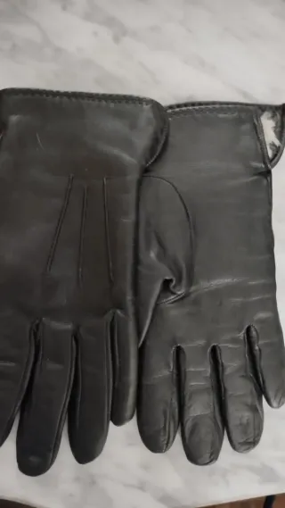 Guantes de piel mujer talla S
