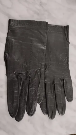 Guantes de piel mujer talla S