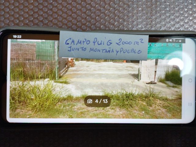 Finca rústica El Puig 2000m2