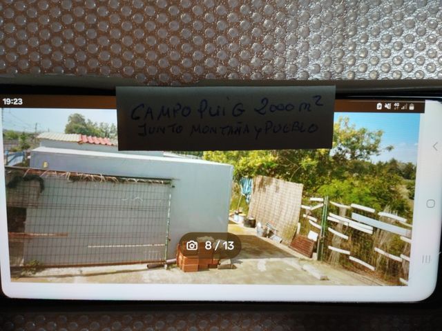 Finca rústica El Puig 2000m2