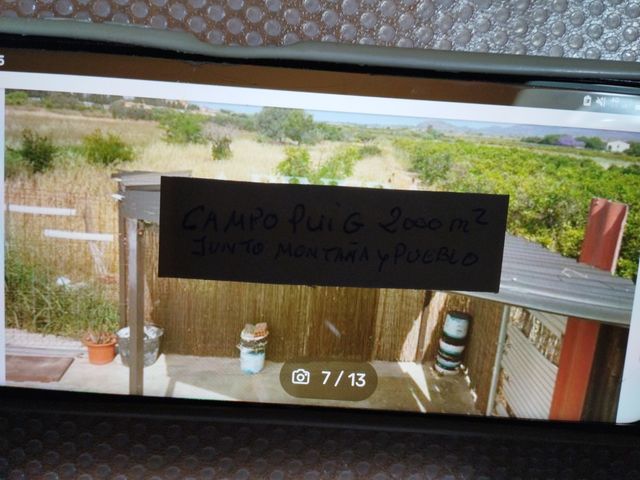 Finca rústica El Puig 2000m2