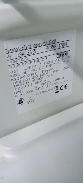 Nevera Siemens No Frost A+ 200x70