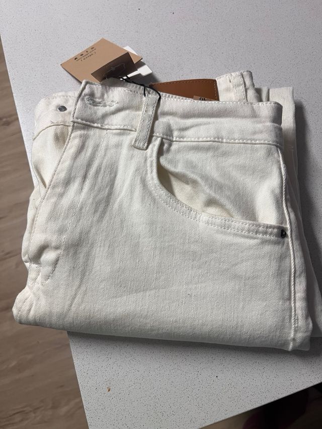 Pantalones blancos Esfera Talla S/36/8