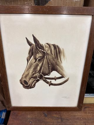 Litografía Alfredo Enguix Caballo