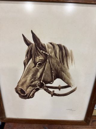 Litografía Alfredo Enguix Caballo