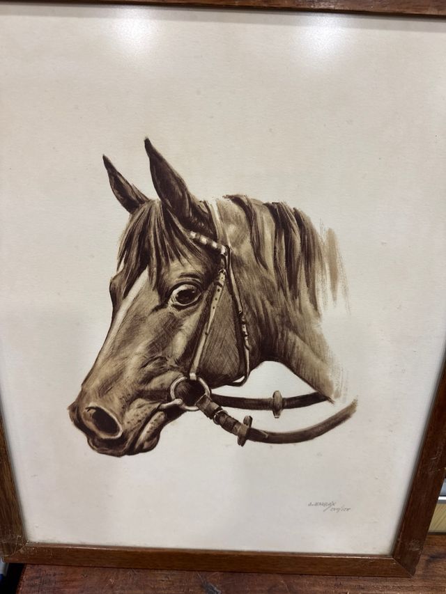 Litografía Alfredo Enguix Caballo