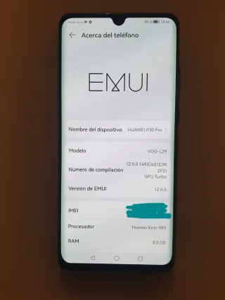 Huawei P30 Pro 256GB Blu