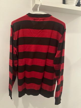 Jersey Springfield Rayas Rojas y Marrones