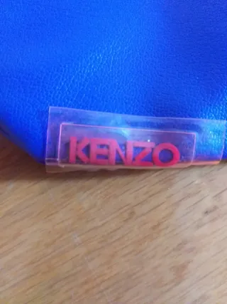 Pochette Kenzo viola e rossa