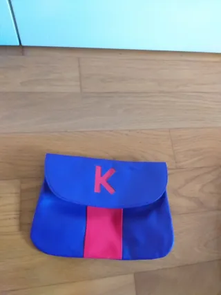Pochette Kenzo viola e rossa