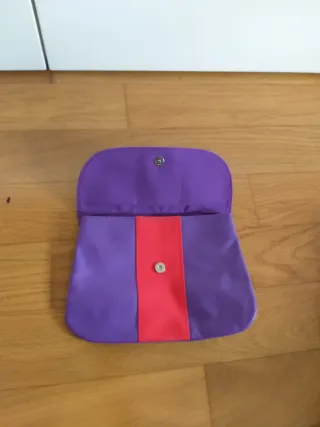 Pochette Kenzo viola e rossa