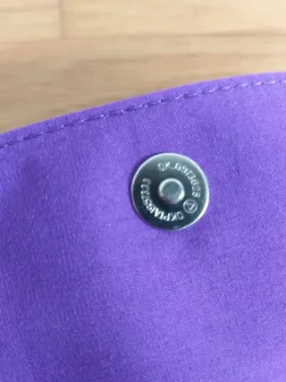 Pochette Kenzo viola e rossa