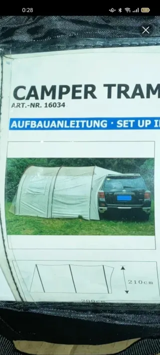 Camping Coche Skandika Outdoor Camper Caravana