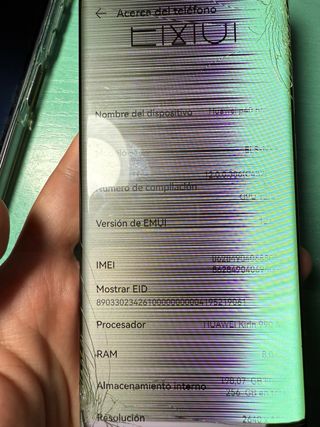 Huawei P40 Pro con schermo rotto