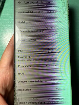 Huawei P40 Pro con schermo rotto