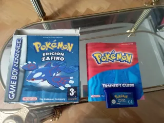 Pokémon Zafiro Game Boy Advance Edición Zafiro