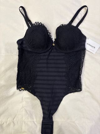 Body lencería Selmark negro