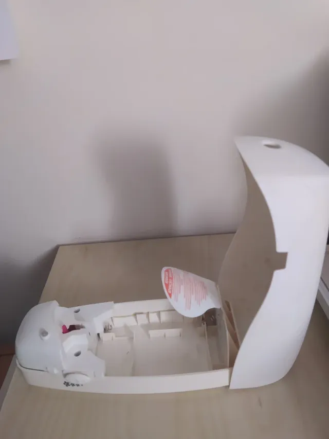 Dispensador automático blanco