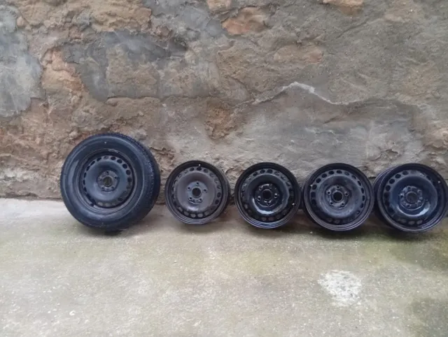 Llantas de hierro 15 pulgadas