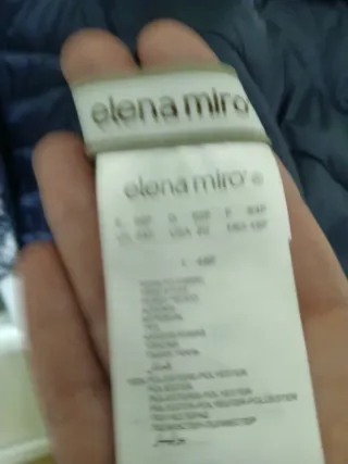 Plumífero reversible Elena Miró