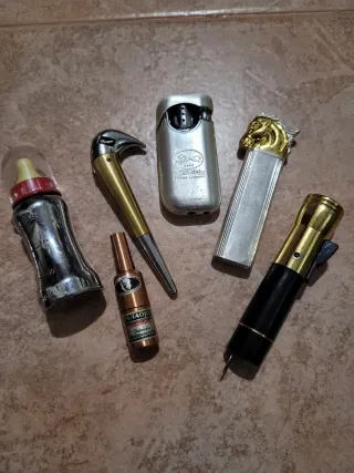 Set 6 Accendini Vintage