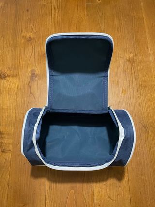 Juego 3 bolsas azul y blanco