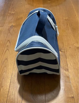 Juego 3 bolsas azul y blanco