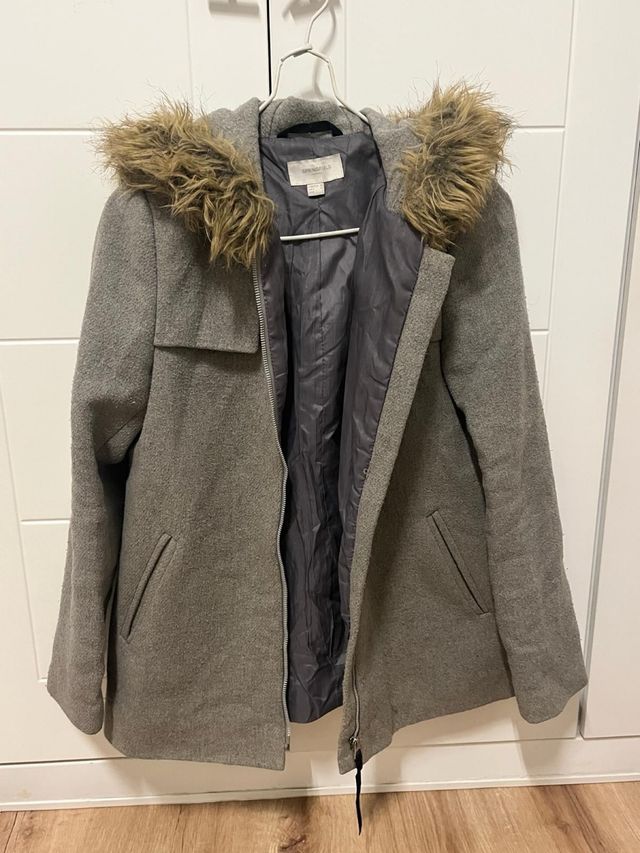 Abrigo Springfield gris talla S