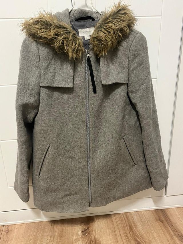 Abrigo Springfield gris talla S