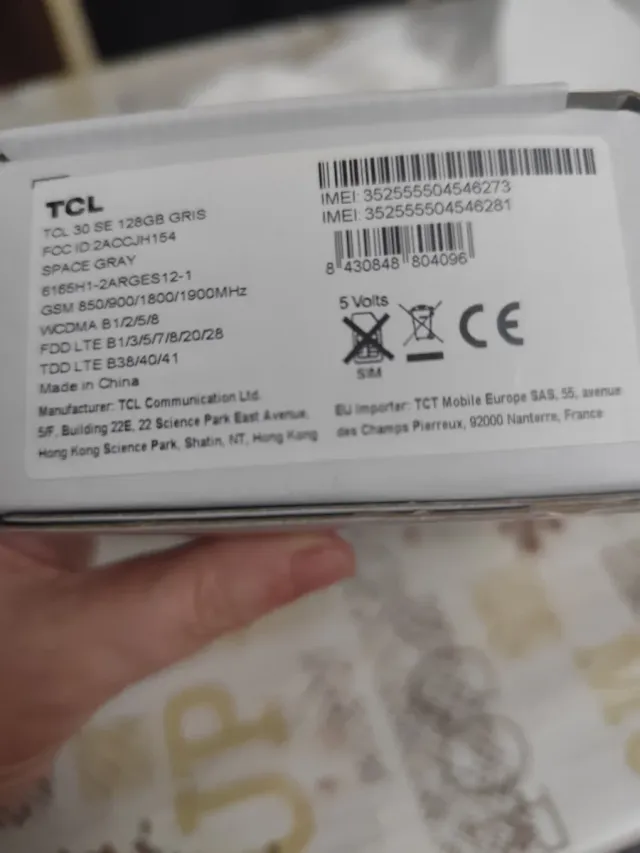 TCL 30 SE (No funciona antena)