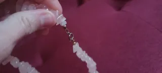 Girocollo Quarzo Rosa Vintage Anni '80