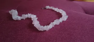 Girocollo Quarzo Rosa Vintage Anni '80