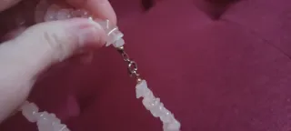 Girocollo Quarzo Rosa Vintage Anni '80