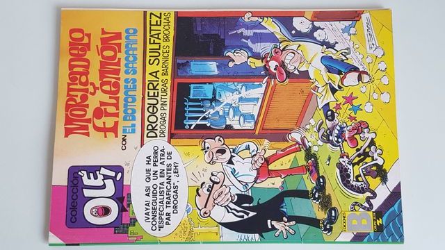 Mortadelo y Filemón con El Botones Sacarino núm164