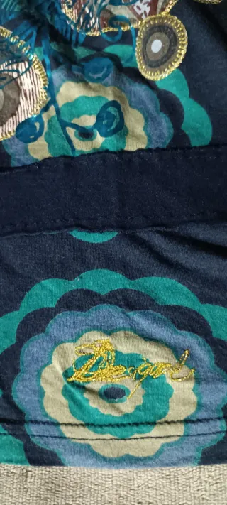 Vestido Desigual Talla S Manga Larga