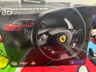 Volante Thrustmaster Ferrari 488 GTB PS4