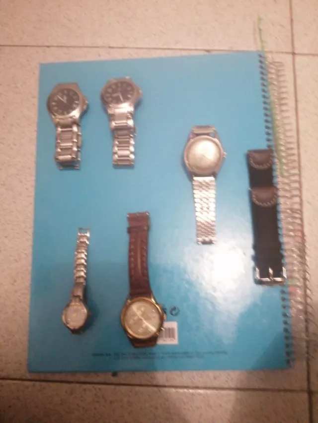 Lote de 6 Relojes