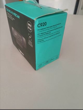 Logitech Webcam HD 1080p Negra