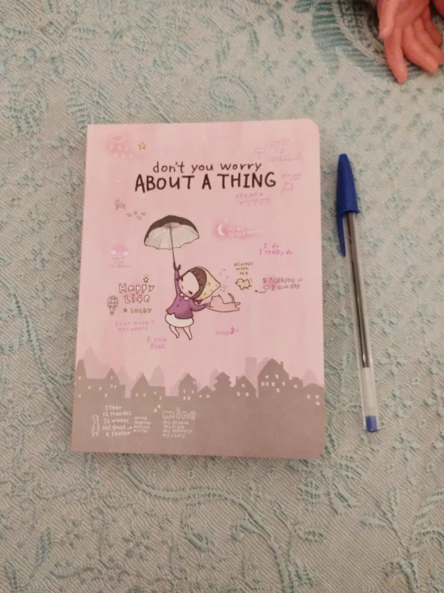 Agenda rosa Don't you worry about a thing