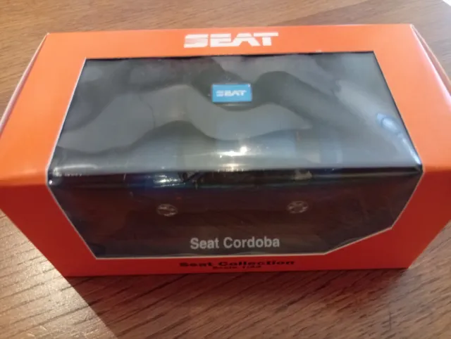 Seat Cordoba Sx. 1993. Blu. Modellino.