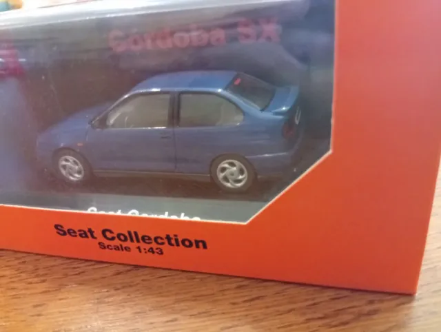 Seat Cordoba Sx. 1993. Blu. Modellino.