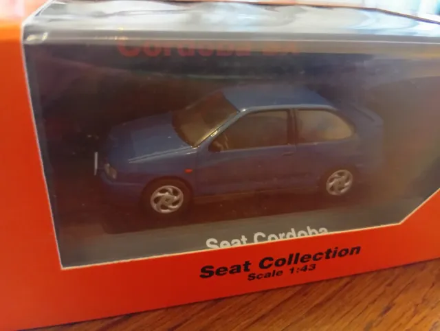 Seat Cordoba Sx. 1993. Blu. Modellino.
