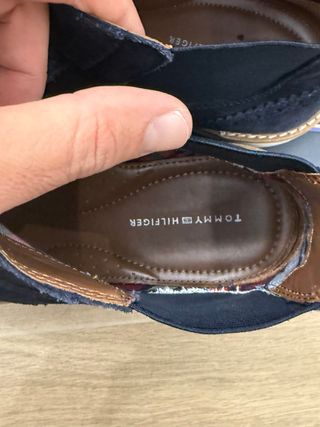 Stivaletti Chelsea Tommy Hilfiger Pelle Scamosciat