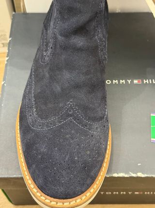 Stivaletti Chelsea Tommy Hilfiger Pelle Scamosciat