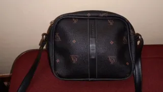 Bolso mediano mujer negro y marrón