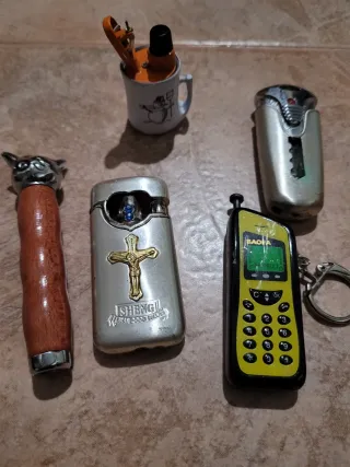 Lotto 5 accendini vintage